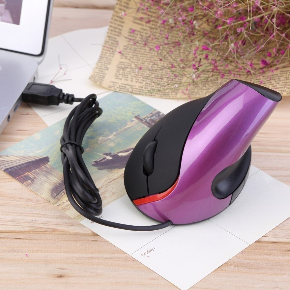 Ergonomic Mouse Vertical - Вертикальная мышь 1600DPI с подставкой для