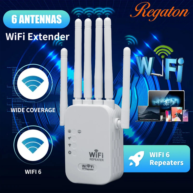 Wifi Range Extender - Усилитель Wi-Fi сигнала Regaton 1200 Мбит/с