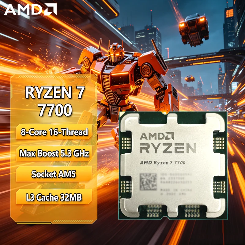 Amd Cpu Ryzen 7 - Процессор AMD Ryzen 7 7700 R7