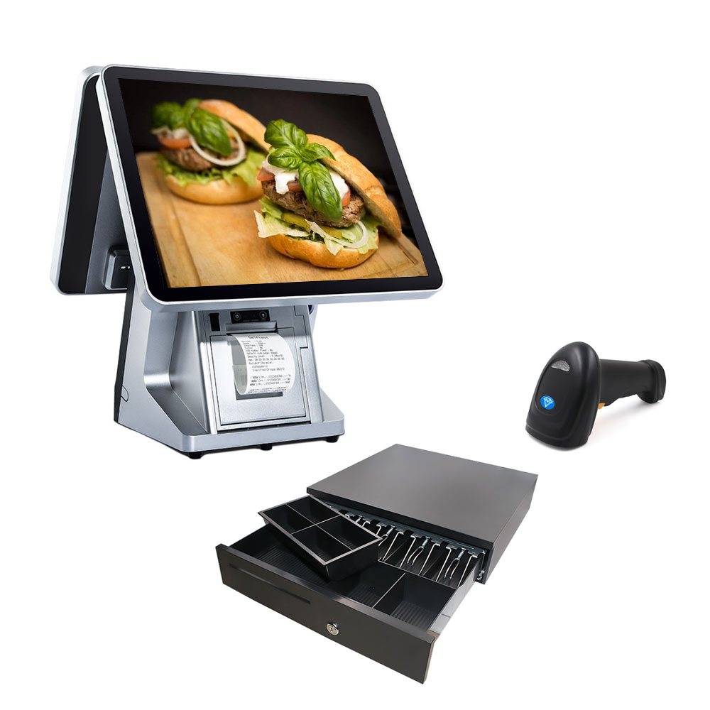 Cash Drawer Pos - 15-дюймовая система «все в одном», окна,