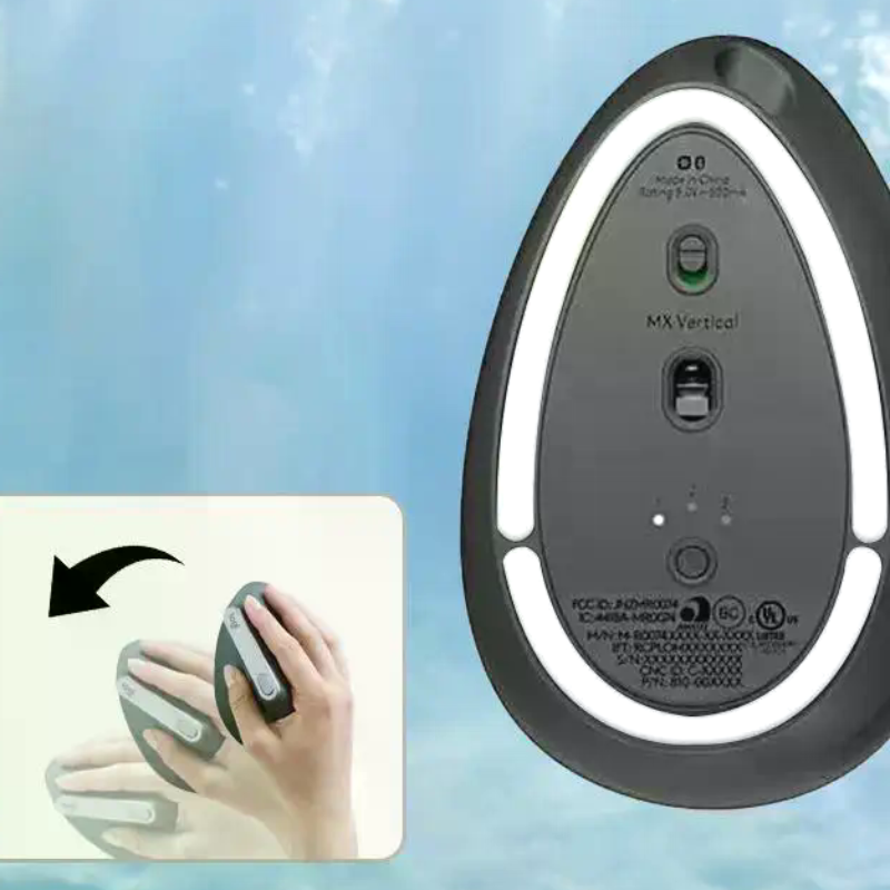 Ergonomic Mouse Vertical - Коньки для ножек мыши с изогнутыми