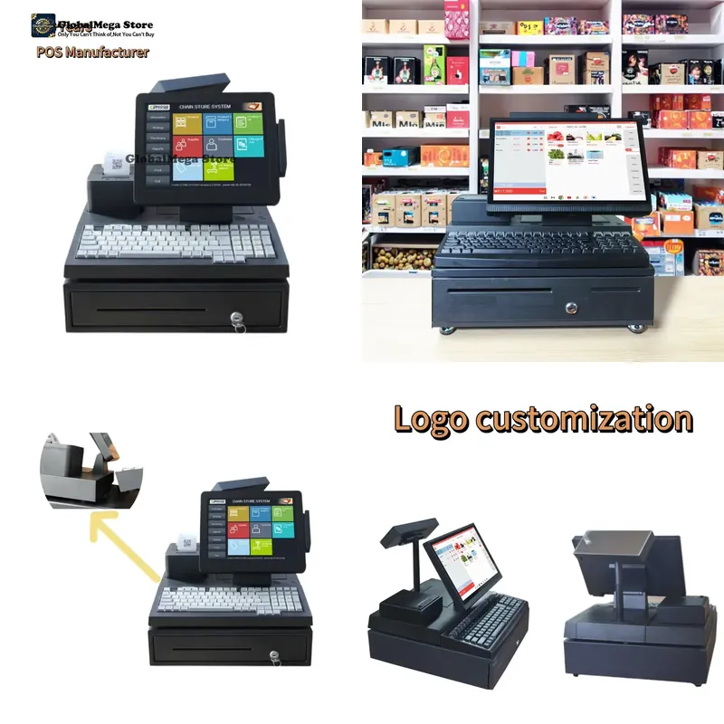 Cash Drawer Pos - Сенсорная POS-система для полной кассовой операции: