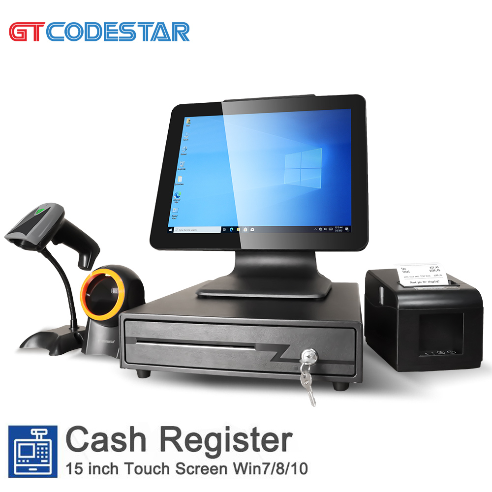 Cash Drawer Pos - Настольный кассовый аппарат POS-компьютера с сенсорным