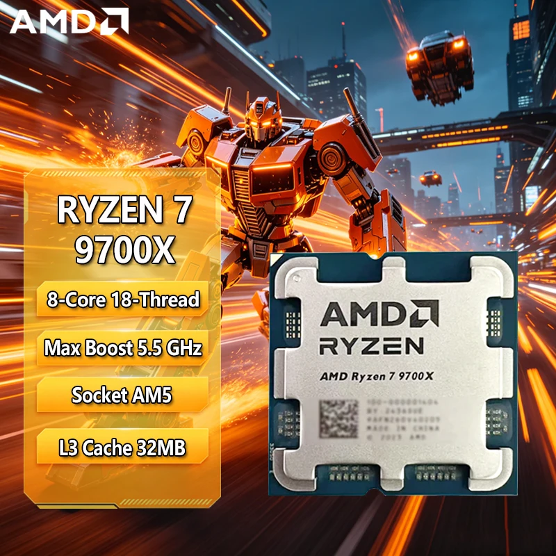 Amd Cpu Ryzen 7 - Процессор AMD Ryzen 7 9700X (R7