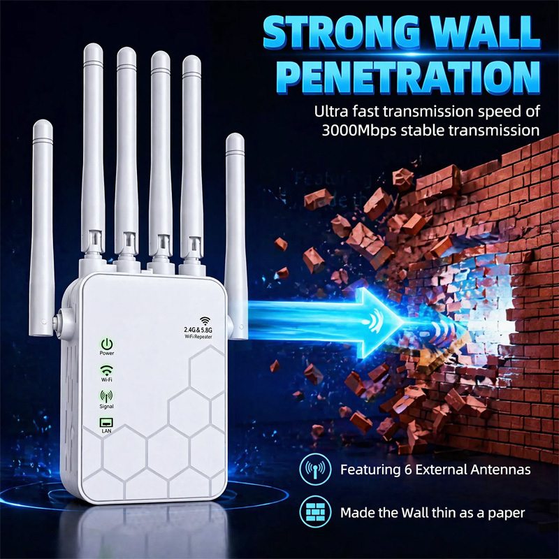Wifi Range Extender - Усилитель Wi-Fi сигнала AX1800 (Wi-Fi 6),