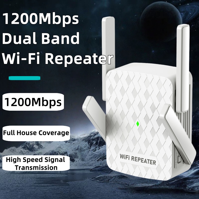 Wifi Range Extender - Беспроводной удлинитель Wi-Fi 1200 Мбит/с, повторитель