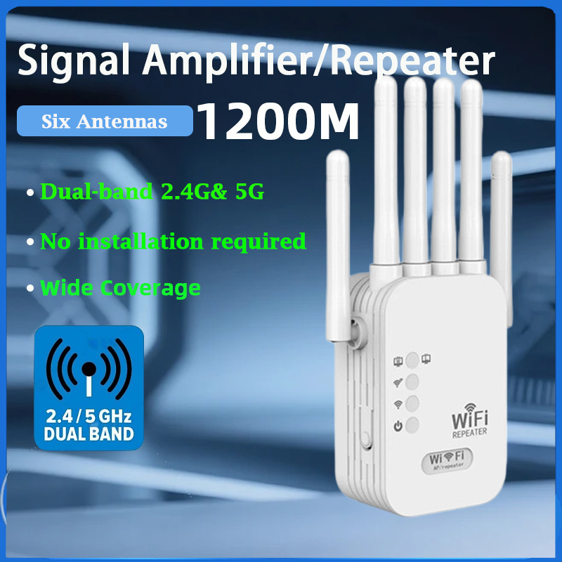 Wifi Range Extender - Беспроводной Wi-Fi ретранслятор KATORD 1200 Мбит/с,