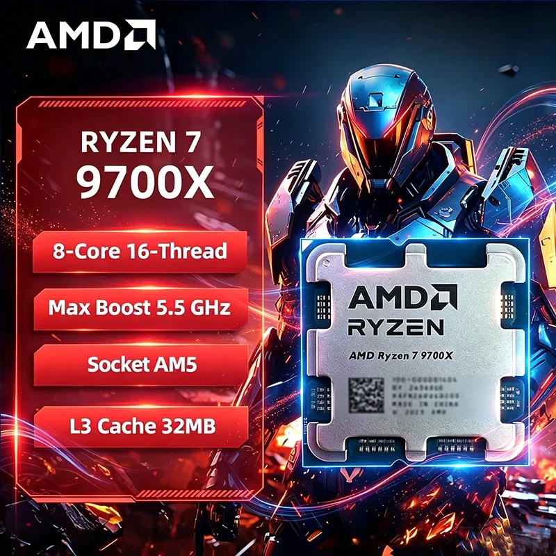 Amd Cpu Ryzen 7 - Процессор AMD Ryzen 7 9700X (R7