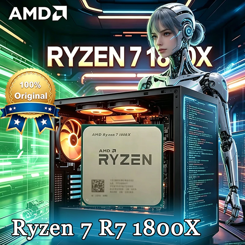 Amd Cpu Ryzen 7 - Процессор AMD Ryzen 7 1800X (R7