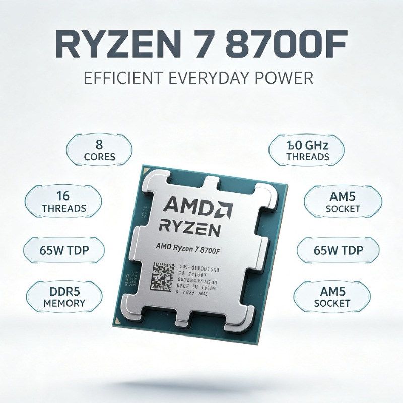 Amd Cpu Ryzen 7 - Процессор Ryzen 7 8700F, технология 4