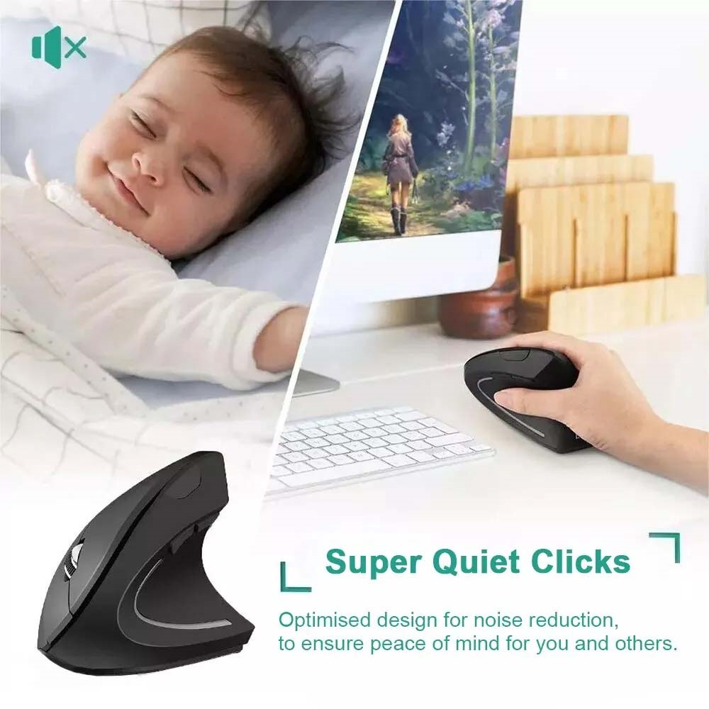 Вертикальная мышь 2,4 ГГц, бес – обзор и цена Ergonomic Mouse Vertical