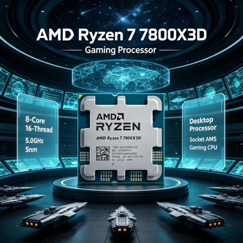 AMD R7 7800X3D Ryzen 7 AM5 CPU – обзор и цена Amd Cpu Ryzen 7