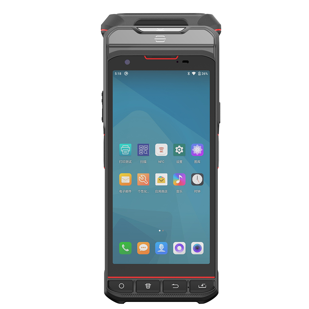 5,5-дюймовый Android PDA UHF R – обзор и цена Barcode Scanner 2D