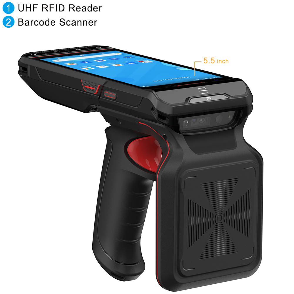 5,5-дюймовый Android PDA UHF R – обзор и цена Barcode Scanner 2D