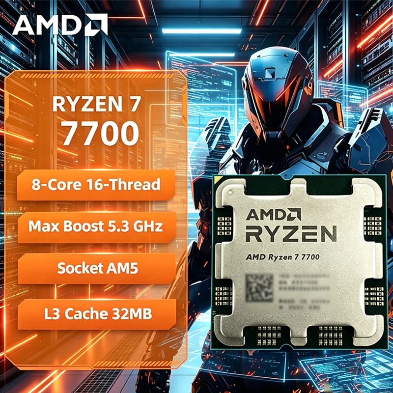 Процессор AMD Ryzen 7 7700 R7  – обзор и цена Amd Cpu Ryzen 7