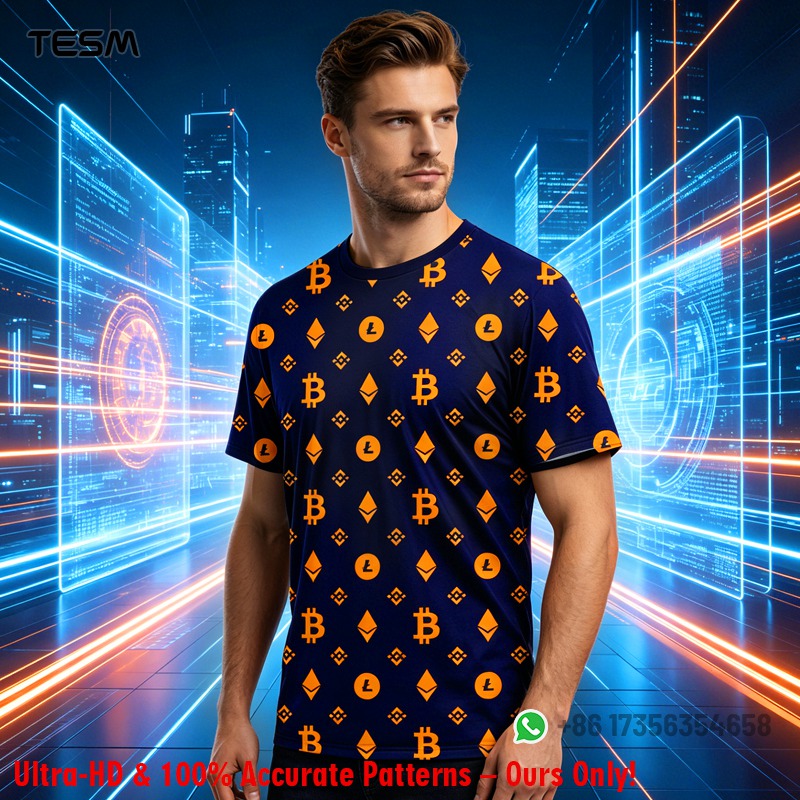 Мужская футболка с крипто-прин – обзор и цена Office Tech Wear