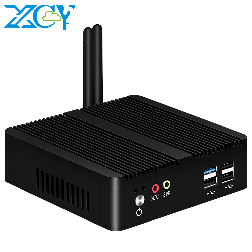 Мини-ПК XCY без кулера, 4-ядер – обзор и цена Thin Client Mini Pc