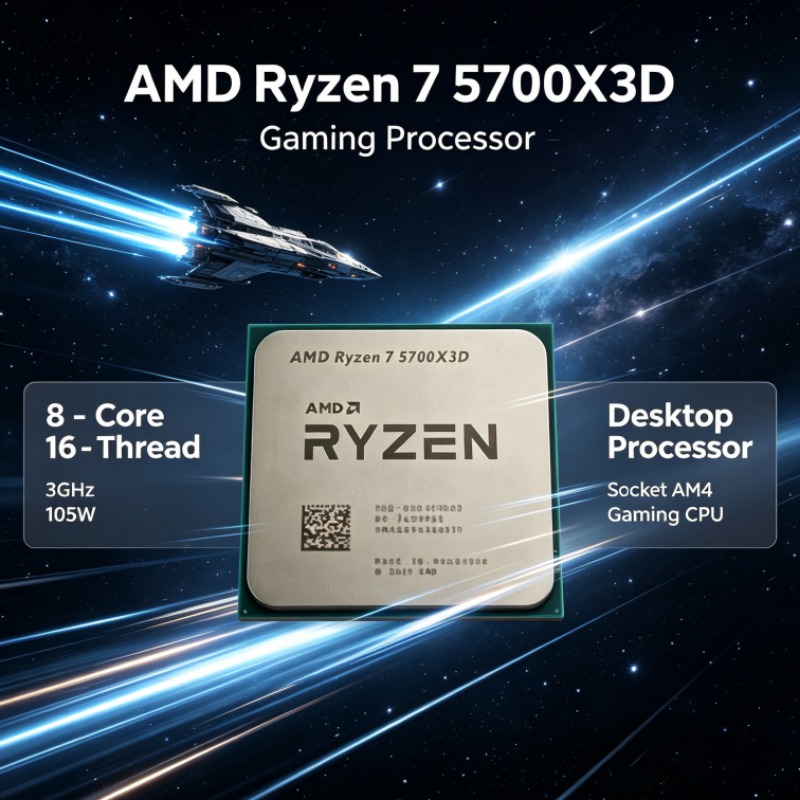Процессор AMD Ryzen 7 5700X3D  – обзор и цена Amd Cpu Ryzen 7