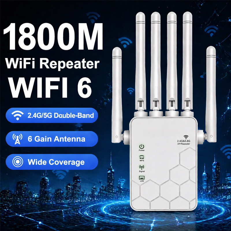 Усилитель Wi-Fi сигнала AX1800 – обзор и цена Wifi Range Extender