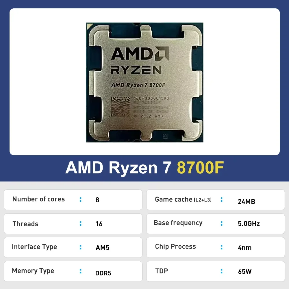 Процессор AMD Ryzen 7 8700F R7 – обзор и цена Amd Cpu Ryzen 7