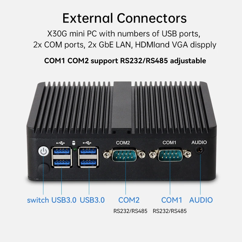Intel Celeron безвентиляторный – обзор и цена Thin Client Mini Pc