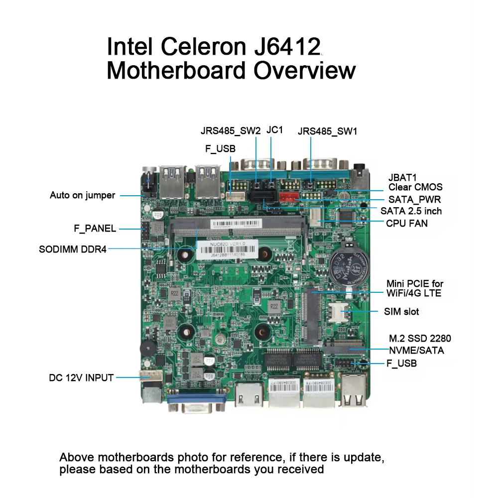 Intel Celeron безвентиляторный – обзор и цена Thin Client Mini Pc
