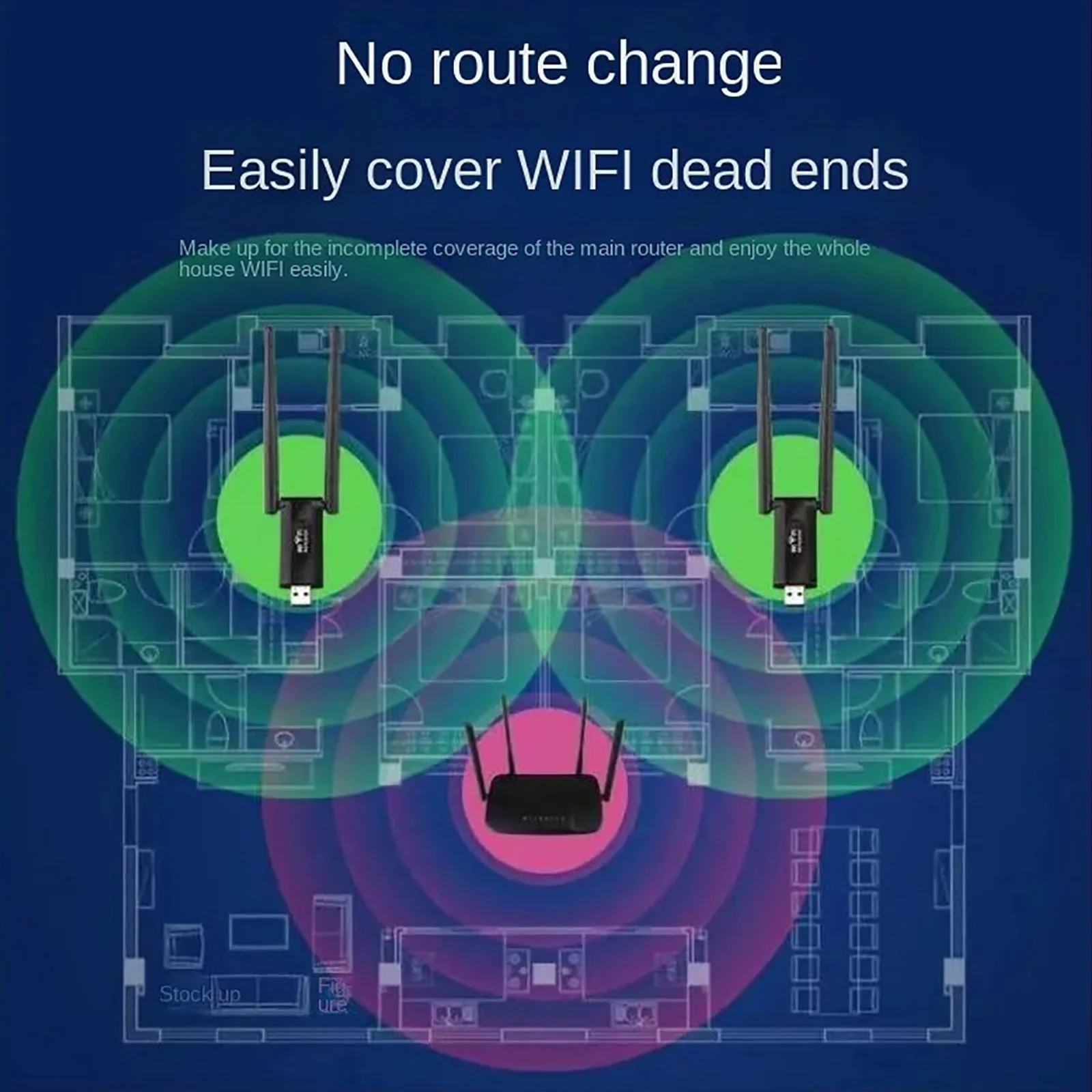 Усилитель Wi-Fi сигнала KEBIDU – обзор и цена Wifi Range Extender
