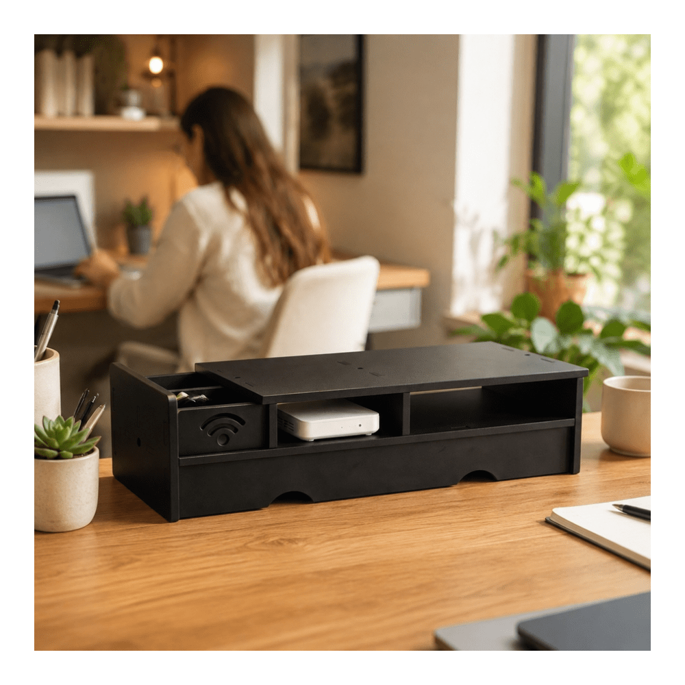 Черный матовый ящик для хранен – обзор и цена Office Tech And Space