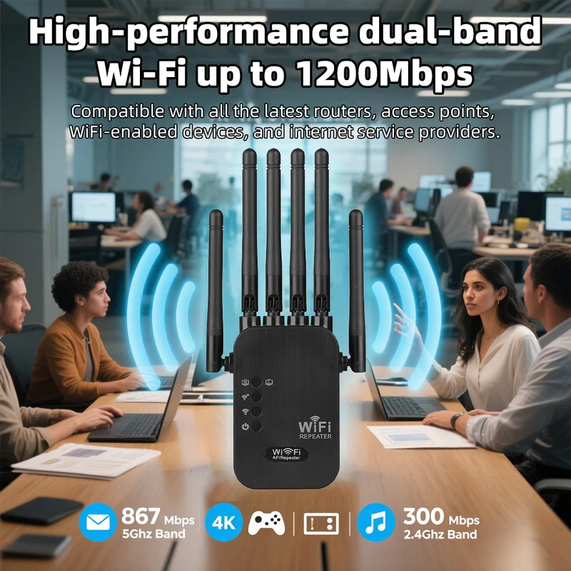 Беспроводной 5G WiFi репитер 1 – обзор и цена Wifi Range Extender