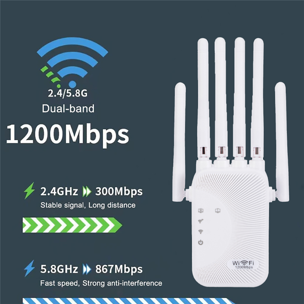 Kebidumei 1200 Мбит/с Wi-Fi по – обзор и цена Wifi Range Extender