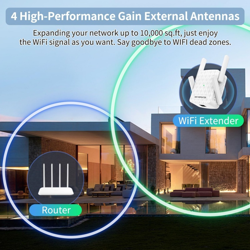 Беспроводной удлинитель Wi-Fi  – обзор и цена Wifi Range Extender