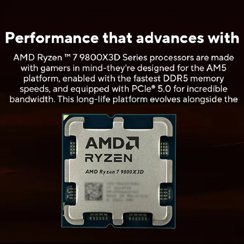 AMD Ryzen 7 9800X3D R7 9800X3D – обзор и цена Amd Cpu Ryzen 7