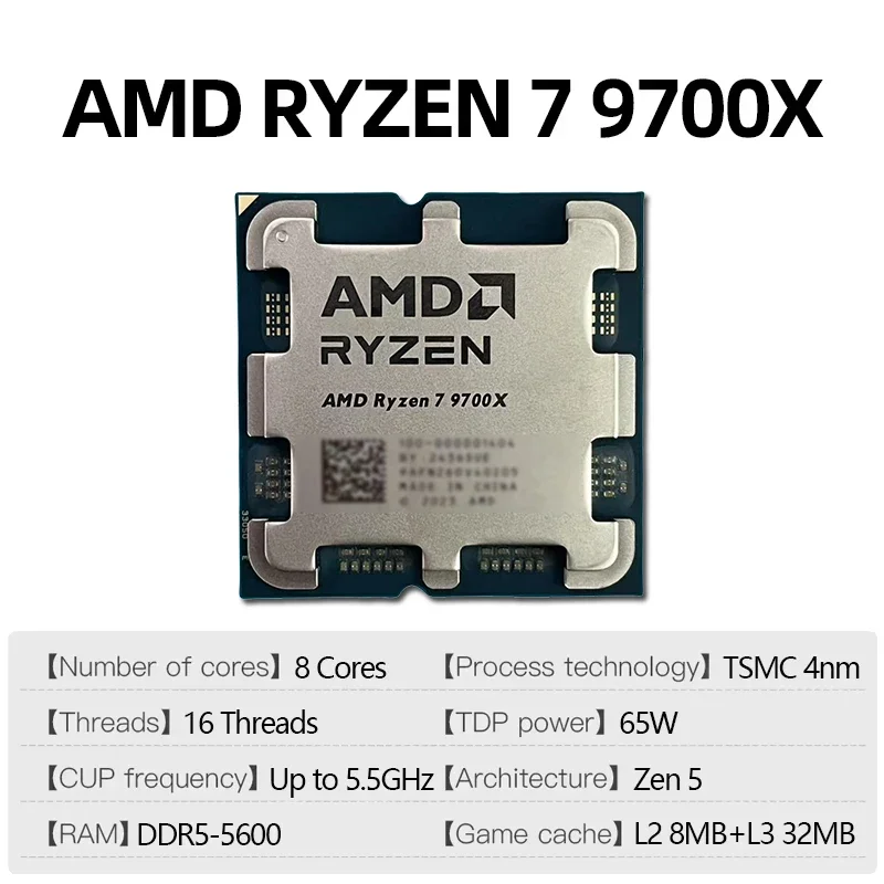 Процессор AMD Ryzen 7 9700X (R – обзор и цена Amd Cpu Ryzen 7