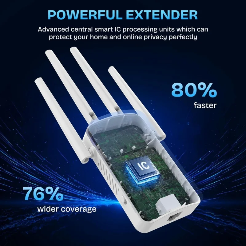 Двухдиапазонный Wi-Fi репитер  – обзор и цена Wifi Range Extender