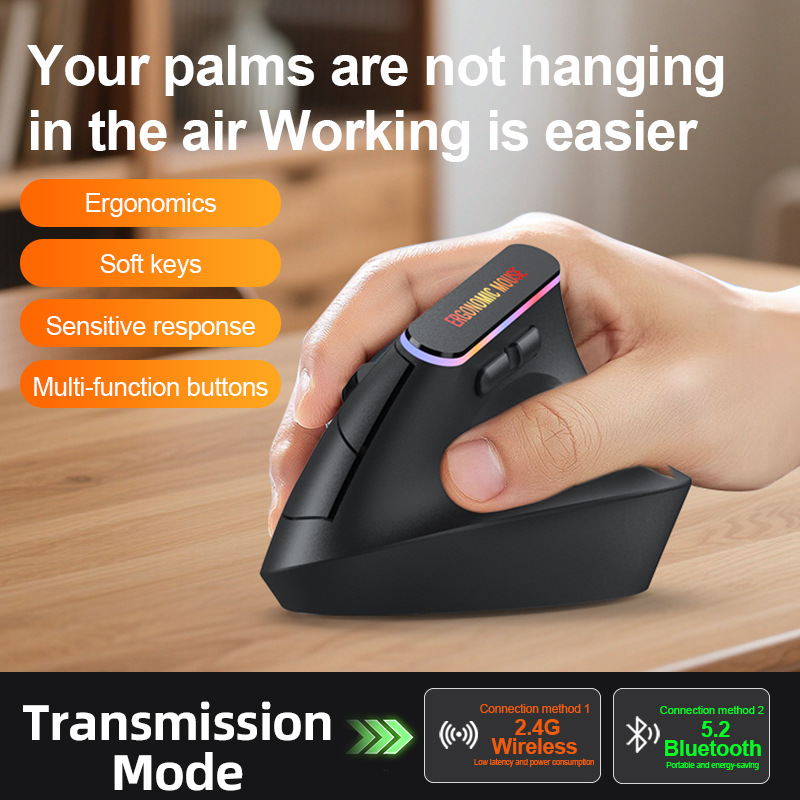Портативная вертикальная беспр – обзор и цена Ergonomic Mouse Vertical