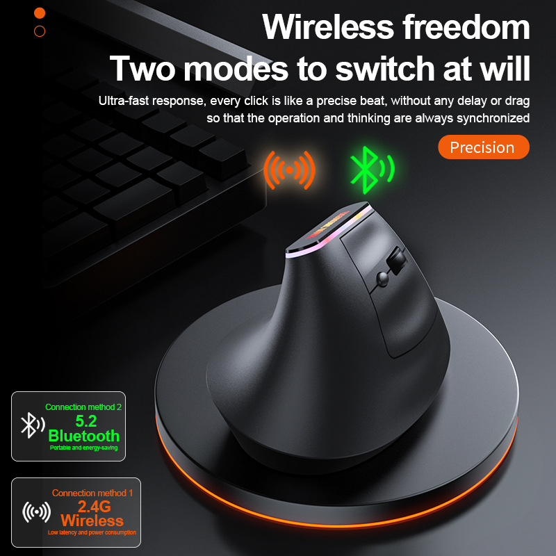 Портативная вертикальная беспр – обзор и цена Ergonomic Mouse Vertical