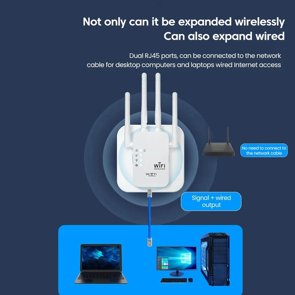 Беспроводной повторитель Wi-Fi – обзор и цена Wifi Range Extender