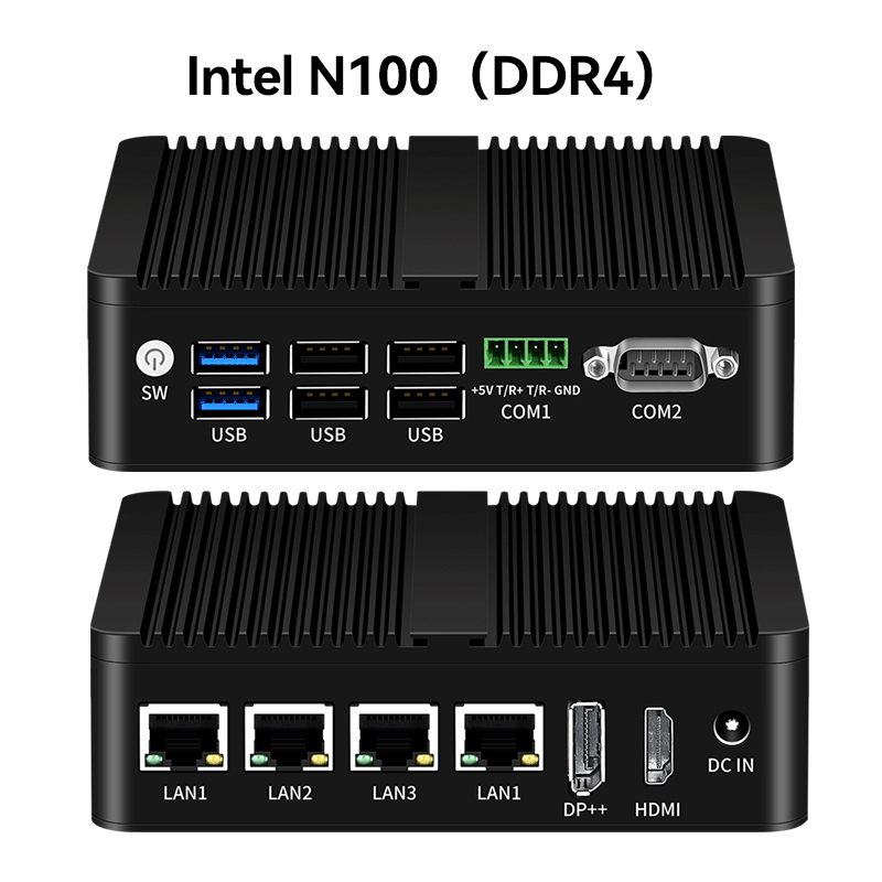 Бесшумный мини-ПК XCY с процес – обзор и цена Thin Client Mini Pc