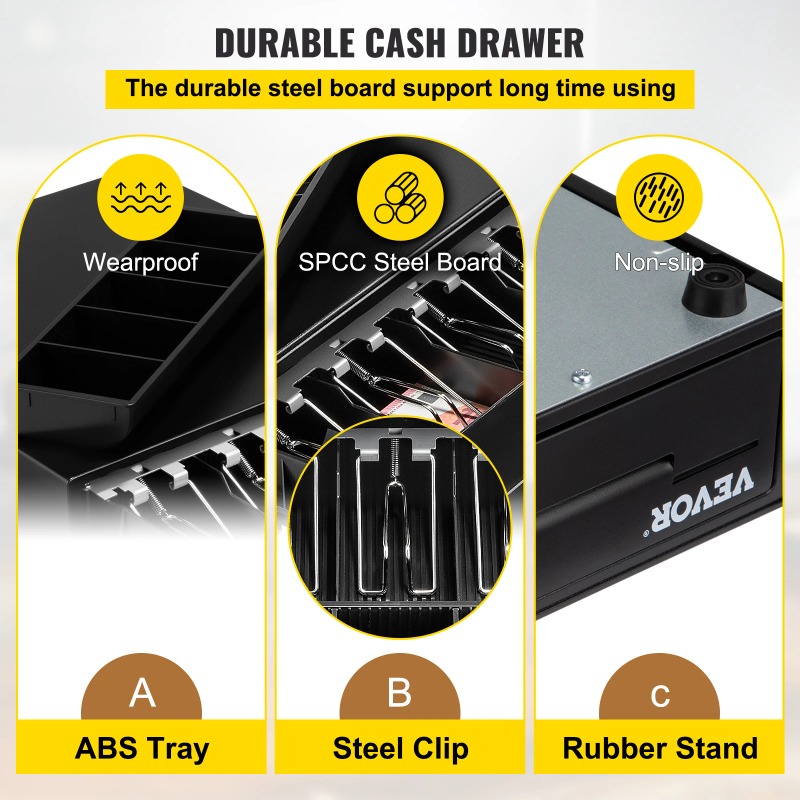 Кассовый денежный ящик 16 дюйм – обзор и цена Cash Drawer Pos