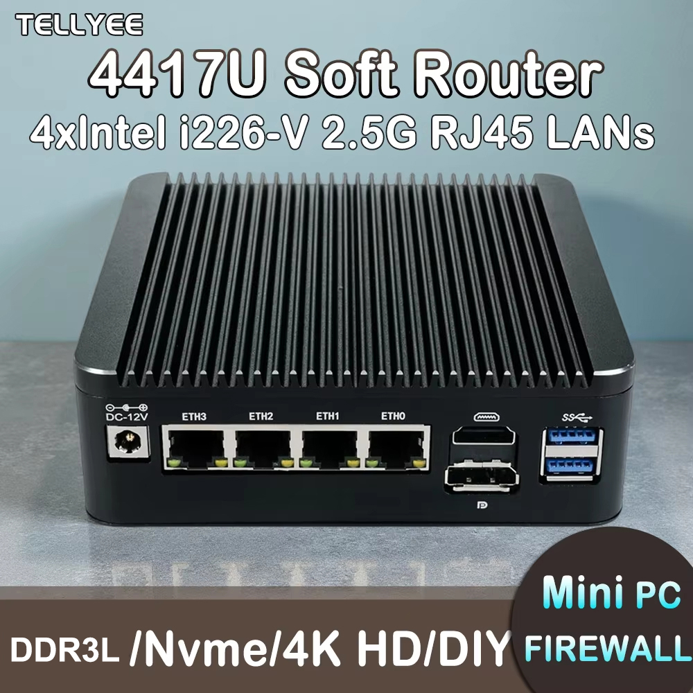 Программный маршрутизатор Inte – обзор и цена Thin Client Mini Pc